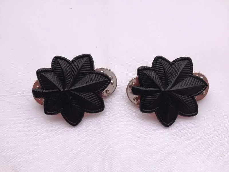 Para WW2 US Army porucznik pułkownik Epaulette urządzenie metalowa przypinka-US042