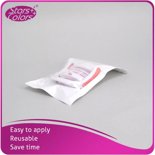 Imagen 2 del producto 1 pieza, Clips permanentes de pestañas reutilizables, almohadillas rizadoras permanentes, parches, rizador de pestañas, extensión de maquillaje