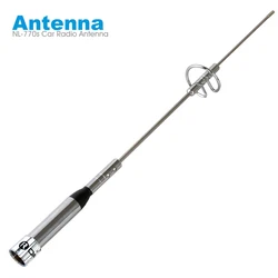 NL-770S Car Radio Antenna for YAESU ICOM Kenwood Car Walkie Talkie Dual Band VHF/UHF 144/430MHz Antenna PL259 Aerial