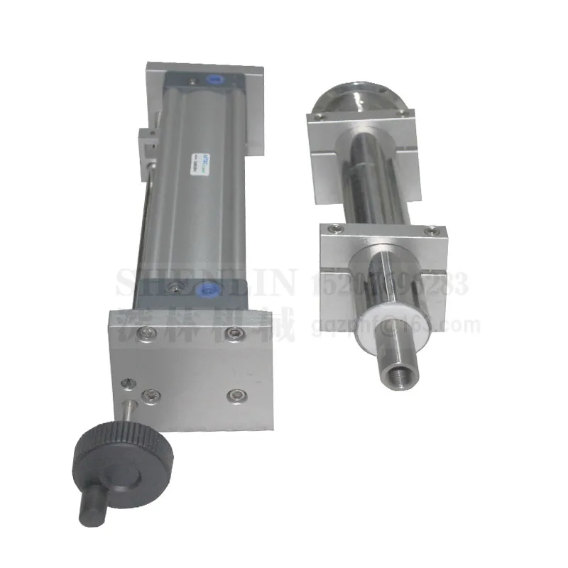 Piston cylinder and air cylinder for pneumatic filling machine driving unit of a filler 100-5000ml SS304, AIRTAC semiauto filler