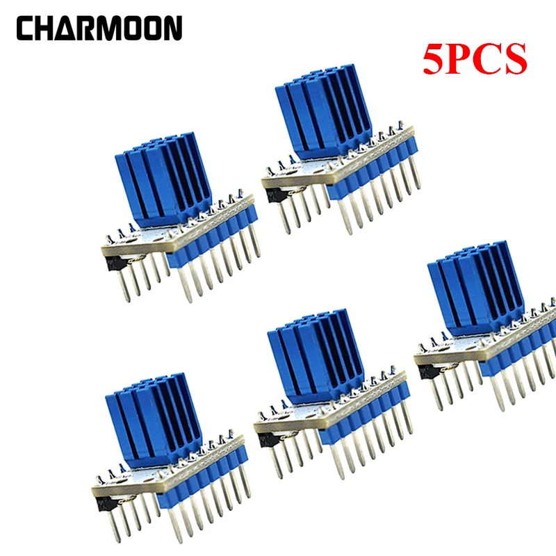 

5PCS TMC2100 V1.3 TMC2130 TMC2208 Stepper Motor StepStick Mute Driver For 3d Printer Parts Silent Excellent Stability Protection