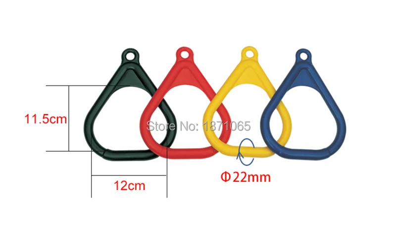 재미 있은 어린이 놀이터 놀이 공원 야외 스윙 장비 반지 체조 비행 놀이 플라스틱 반지 스포츠 체육관 스윙 세트