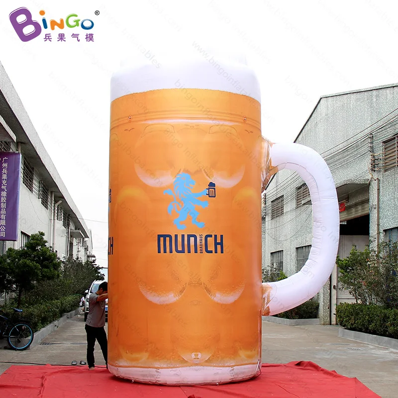 

Oktoberfest giant inflatable beer mug 5meters/16.4feet High or customized -inflatable toy