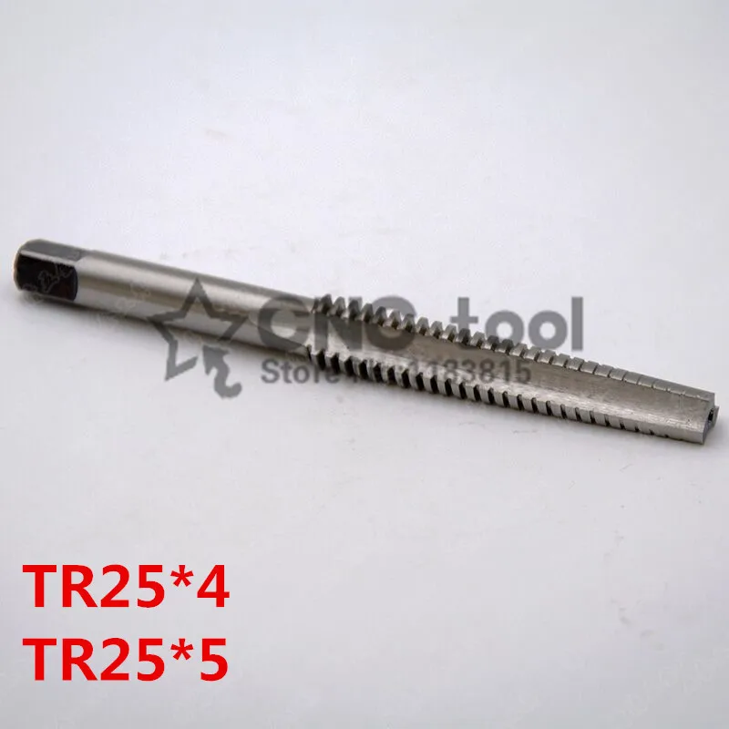 Free shipping 1PCS TR25*4 high speed steel ladder shaped screw machine screw tap, tap machine T type screw thread