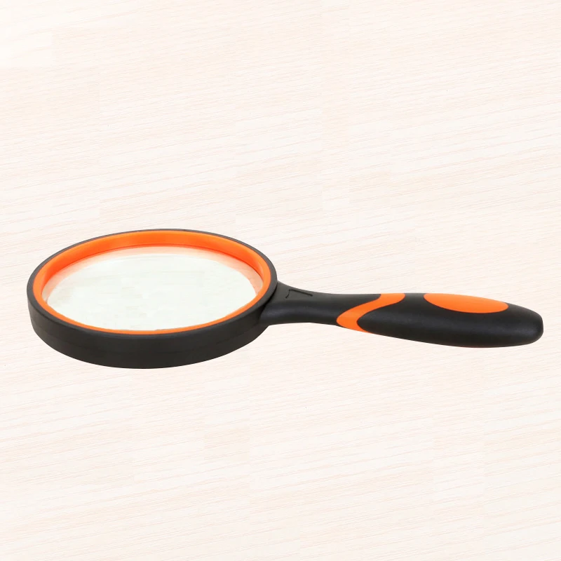 แว่นขยาย10X,ขนาดใหญ่100มม.Loupe แว่นขยายเลนส์ Anti-Slip Handle สำหรับผู้สูงอายุอ่านดูซ่อม