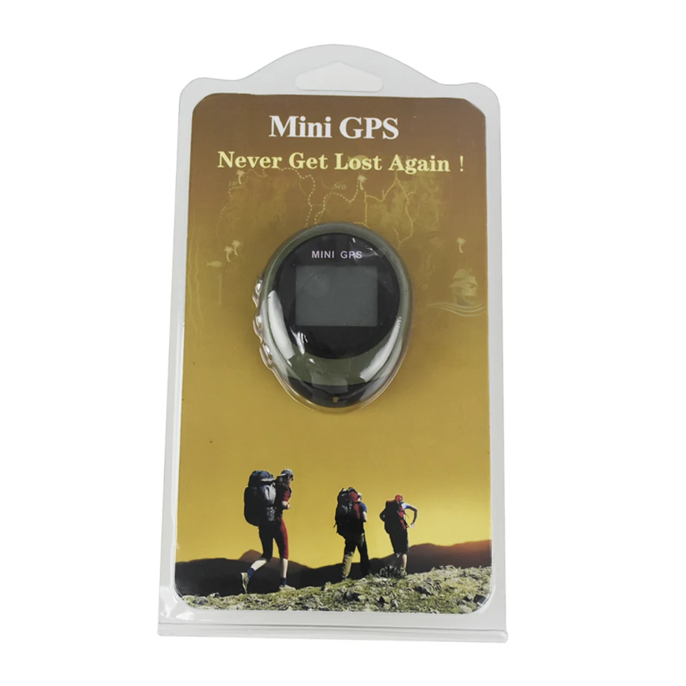 Mini GPS Tracker Tracking Device Travel Portable Keychain Locator Pathfinding Motorcycle Vehicle Outdoor Sport Handheld Keychain