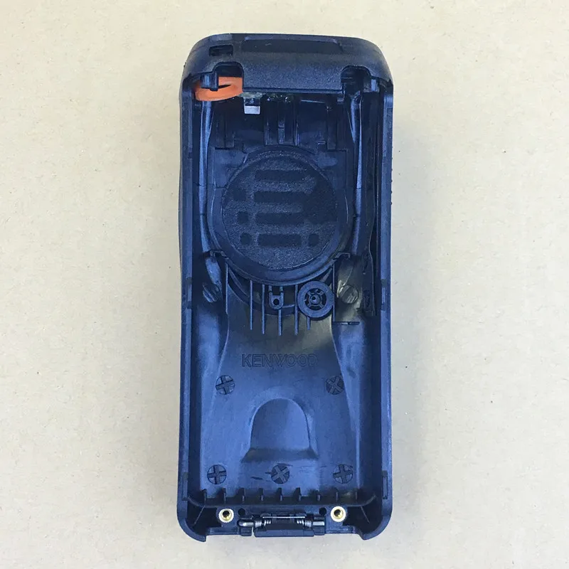 Behuizing shell front case voor Kenwood TK3307/2307 TK3302/2302 walkie talkie met konbs Logo stickers stofkap batterij lock