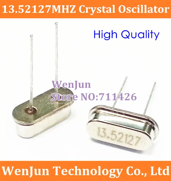 Free Shipping 13.52127MHZ Crystal Oscillator 1000PCS/LOT  Quartz crystal 13.52127MHZ Plug-in crystal HC-49S