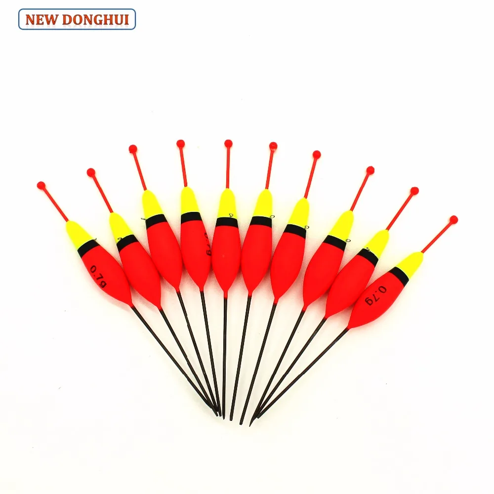 

Newdonghui 10pcs/Pack Fishing Float Fishing Bobber Balsa Wood Material Buoyancy 0.7g Oem Factory Store 201196