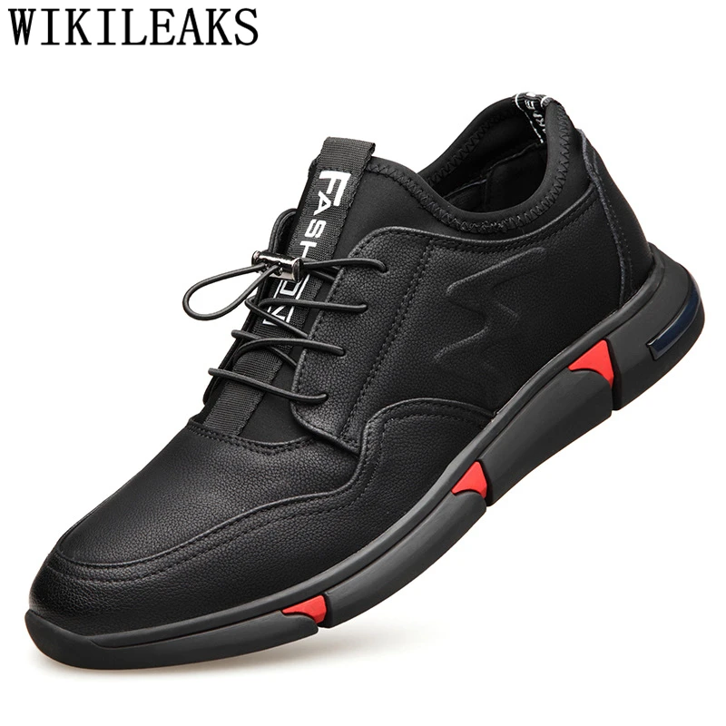 

Elevator Shoes For Mens Casual Shoes Hot Sale Coiffeur Leather Shoes Men Designer Sneakers For Tenis Masculino Adulto Ayakkabi