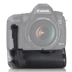 JINTU Vertical Shutter Batter Grip +2pcs LP-E6 Batteries w/AA holder Fr Canon 5D3 5DIII 5D Mark III 3 5DS 5DSR Camera as BG-E11