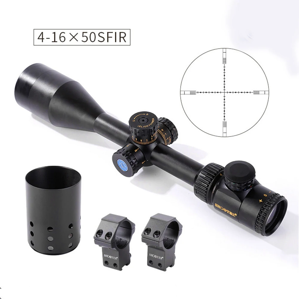 PPT New Arrival Tactical ST  4-16x50SFIR  With Light Hunting Rifle Scope For Hunting Shooting HS1-0351