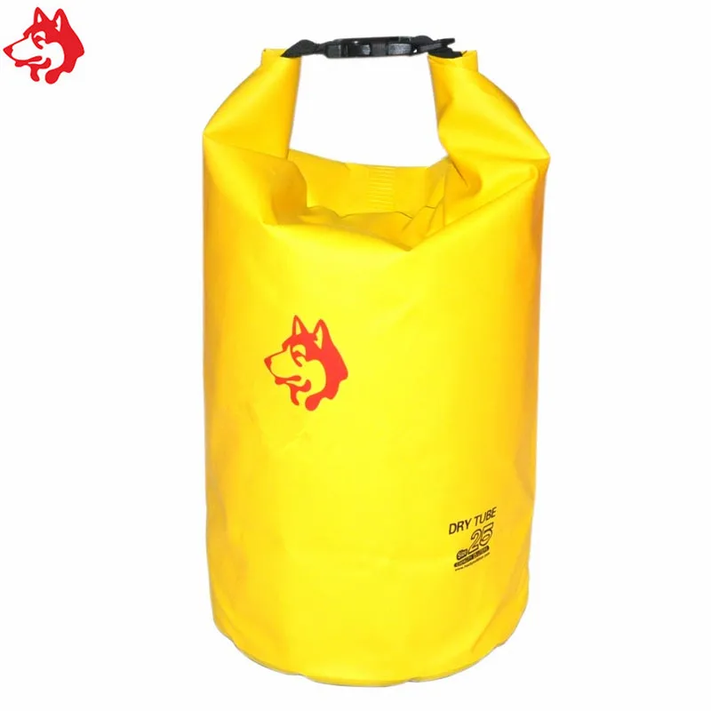 Sac à bâche étanche en pvc de 25l, petit sac sec pour randonnée, camping, escalade, natation