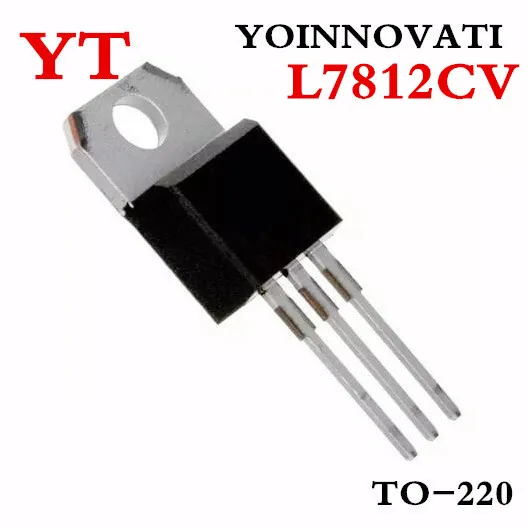 200pcs/lot L7812CV TO-220 L7812 LM7812 7812 Positive-Voltage Regulators Best quality.