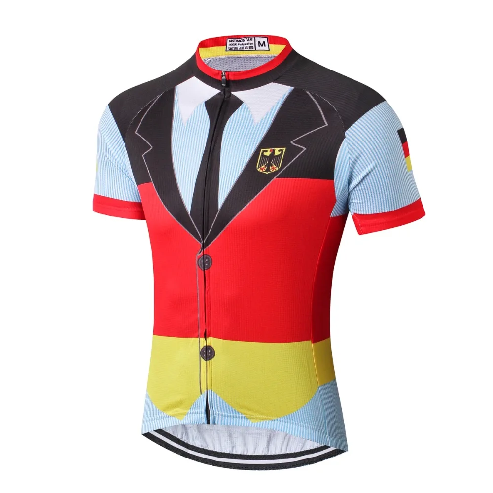 WEIMOSTAR Gentleman Cycling Jersey Ropa Ciclismo Short Sleeve Sports Clothing Men Cycle Bicycle Clothes Shirts Jackets S-XXXL