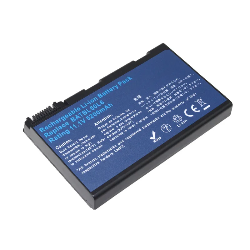 Laptop battery for acer Aspire 3100 3690 5100 5610 5630 5650 5680 9110 9120 9800 Series BATBL50L6 BATCL50L6 BATBL50L4 BATCL50L