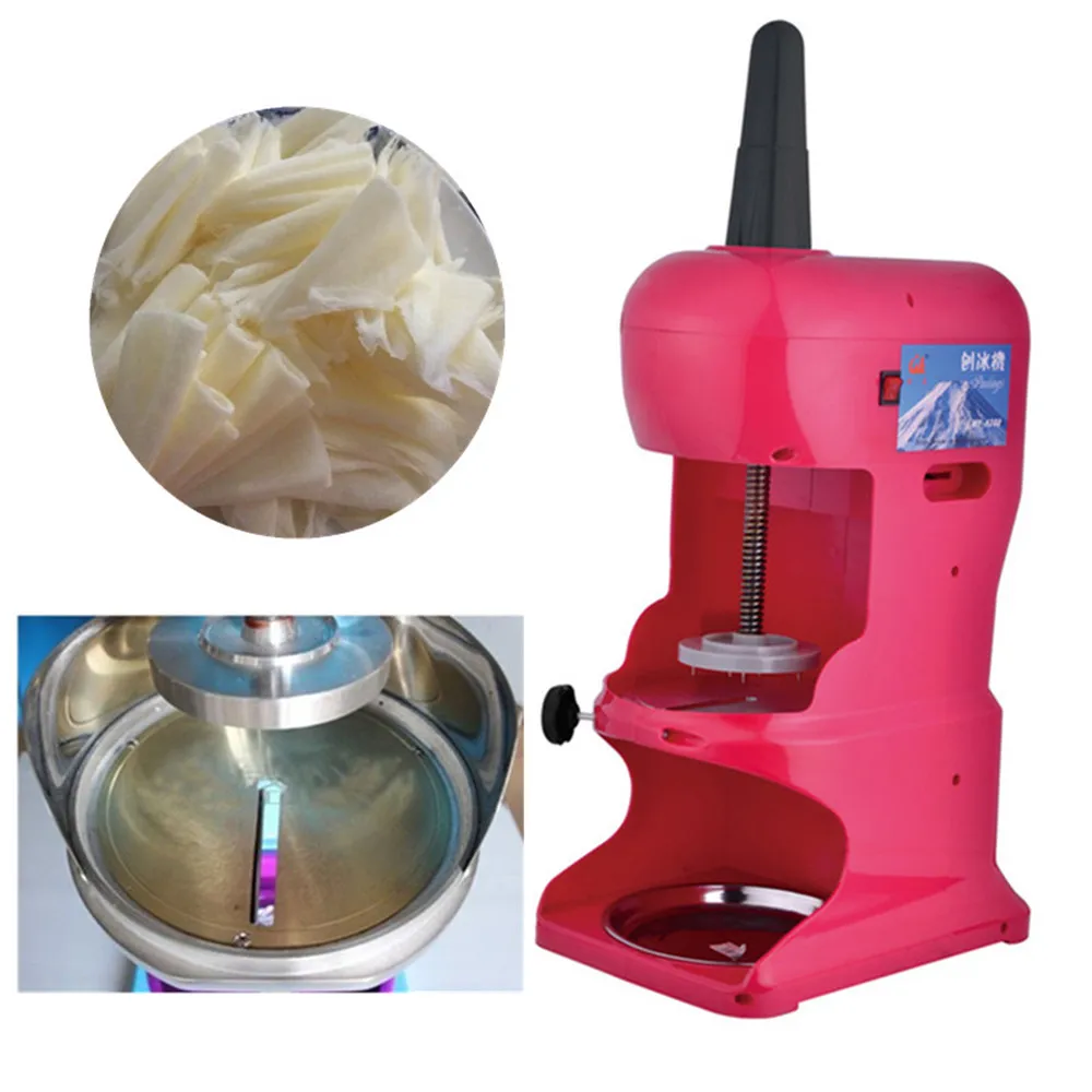 Automatic electric shaved ice cream machine snow ice shaver image 4