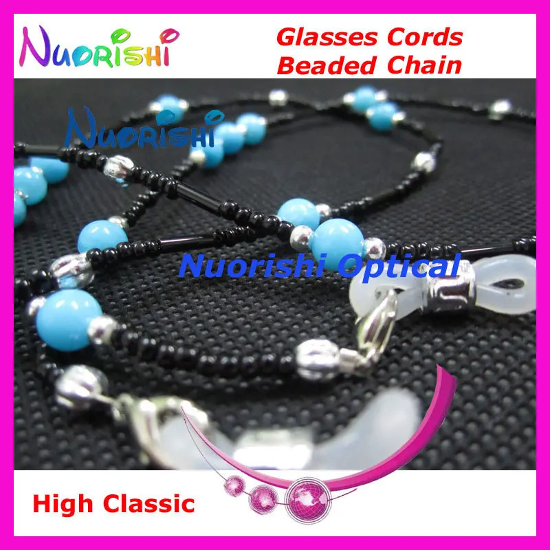 

free shipping L817 high classic nice beaded eyeglasses sunglasses eyewear spectacle chain cords