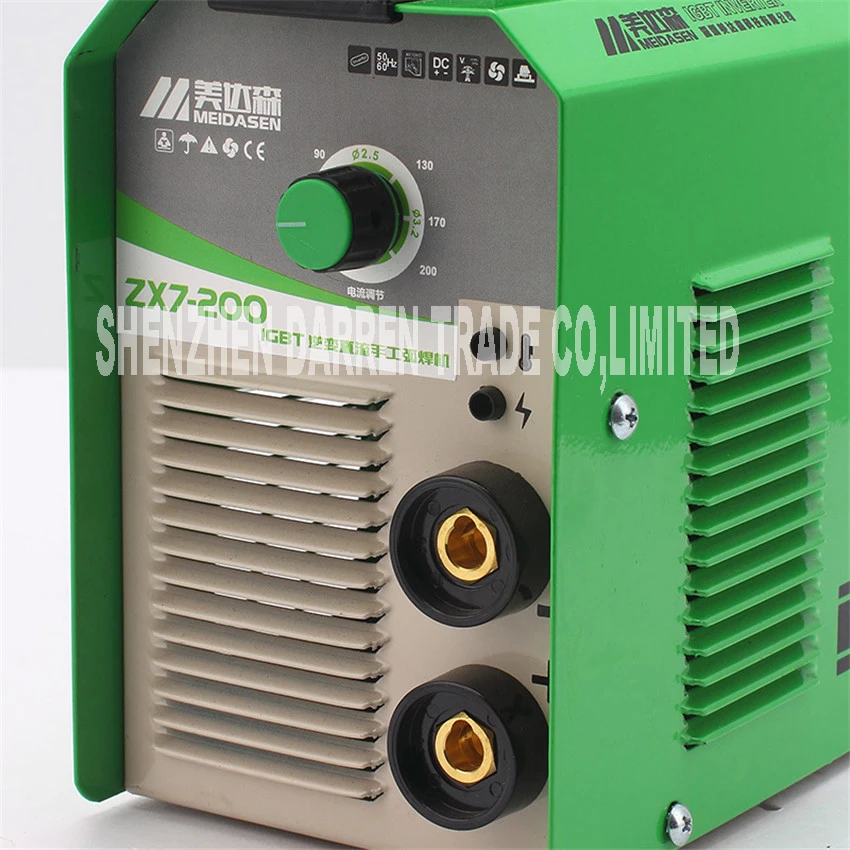 جديد عالية الجودة لحام MMA لحام IGBT ZX7-200 DC العاكس آلة لحام دليل الكهربائية لحام آلة