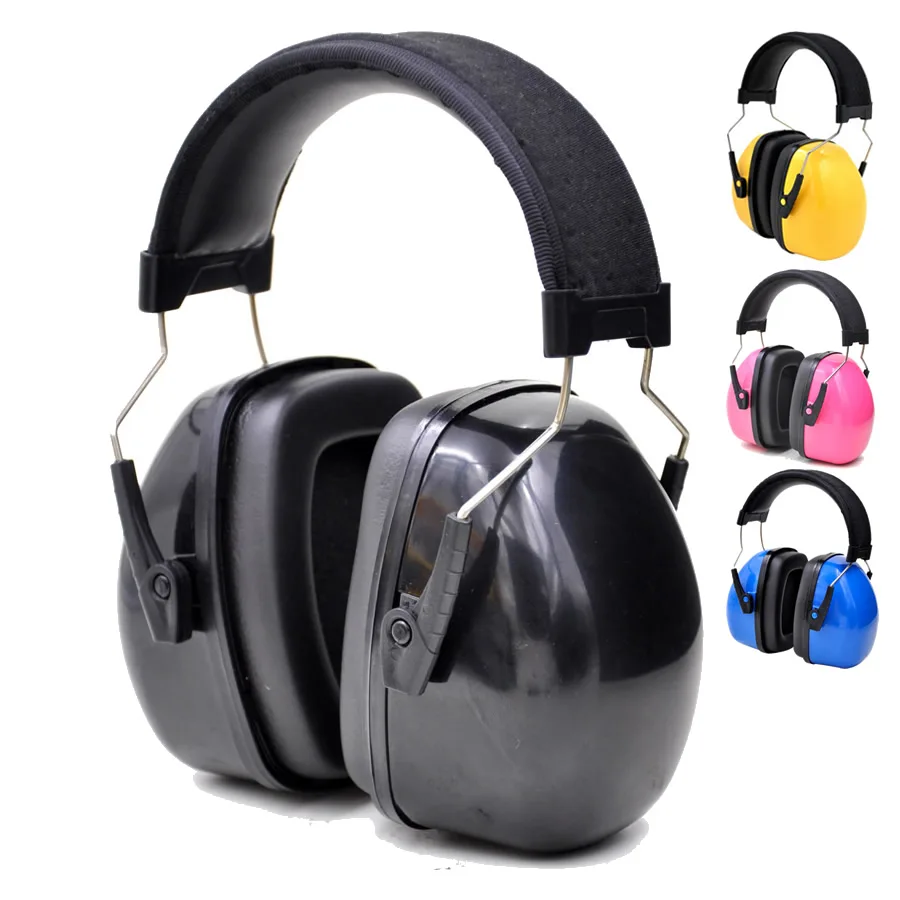 New Color Head Earmuffs Anti-noise Ear Protector For Kids/Adults Study Work Sleep Hearing Protection With Adjustable Headband