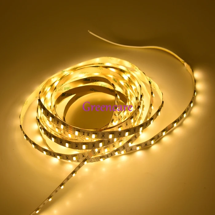 100M/lot 2IN1 5050 SMD CCT LED Strip Light Color Temperature Adjustable & Dimmable Flexible DC12V 24V  14.4W/M DHL Free Shipping