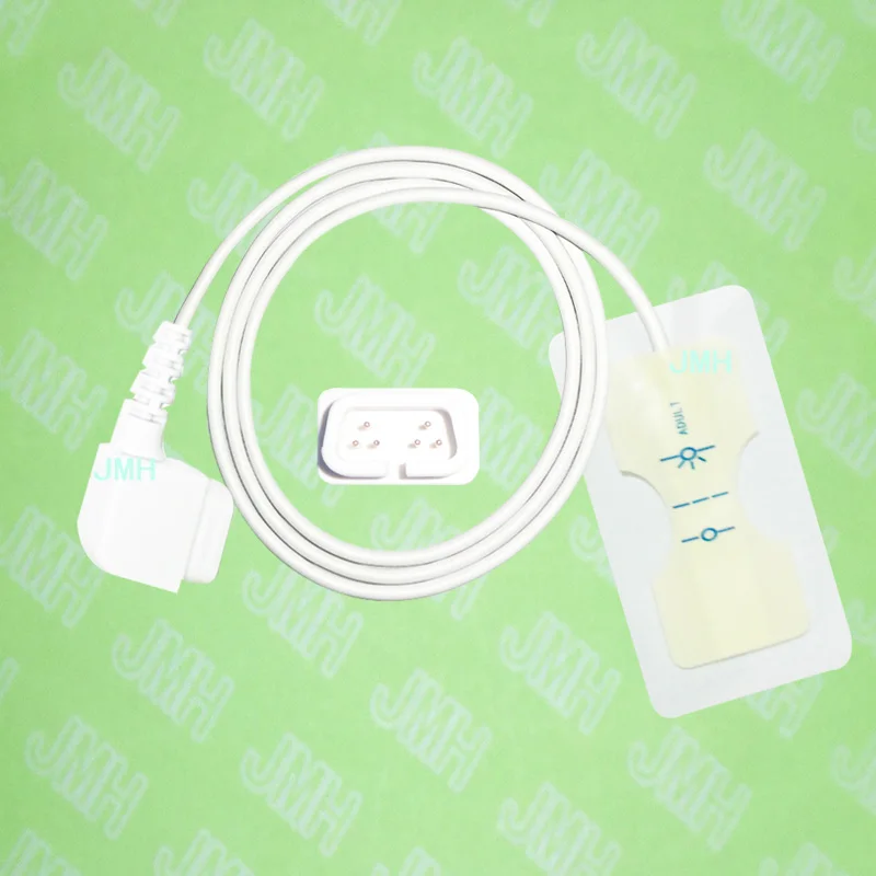 

Compatible DB9 6pin CSI Pulse Oximeter monitor the adult disposable SPO2 sensor(White Foam),5 pcs.