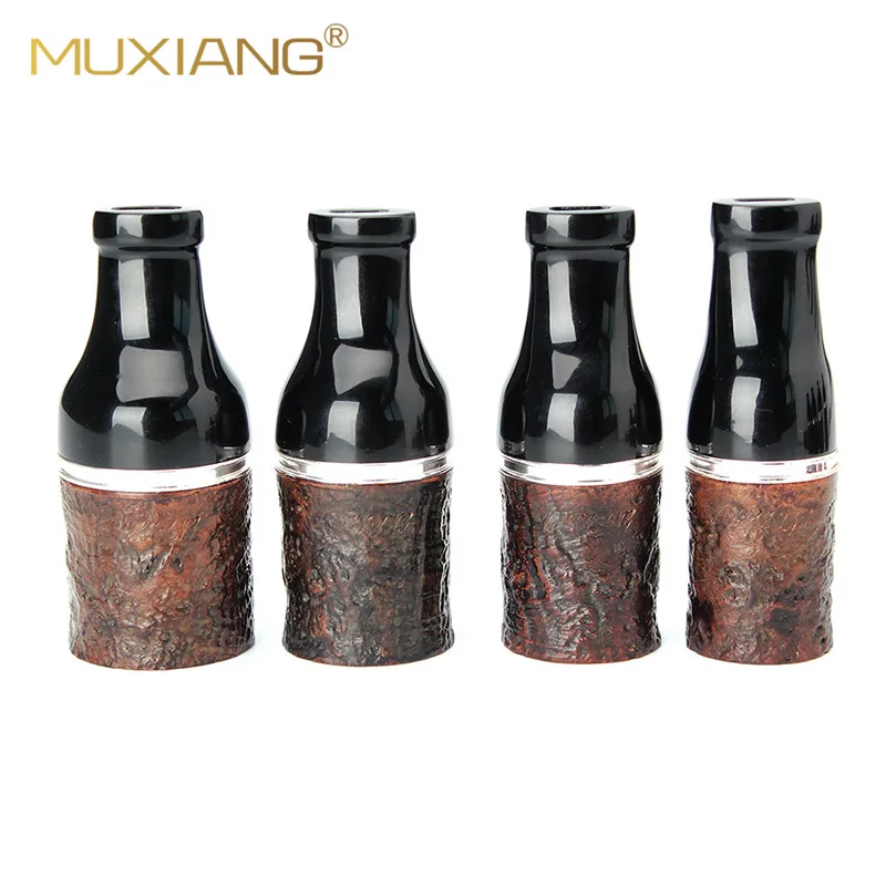 

RU-High Quality 65mm Briar Wood Nozzle Engraved Cigar Holder Tip for Health Cigar Smoker Cigar Holder Mouthpiece ba0005