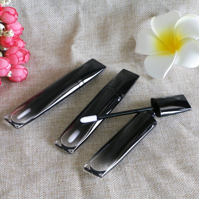 20 x 5ml Gradient Black Empty Lip Gloss Tube Travel Mini Liquid Batom Lip Serum Sleeping Mask Base Foundation Containers Bottles