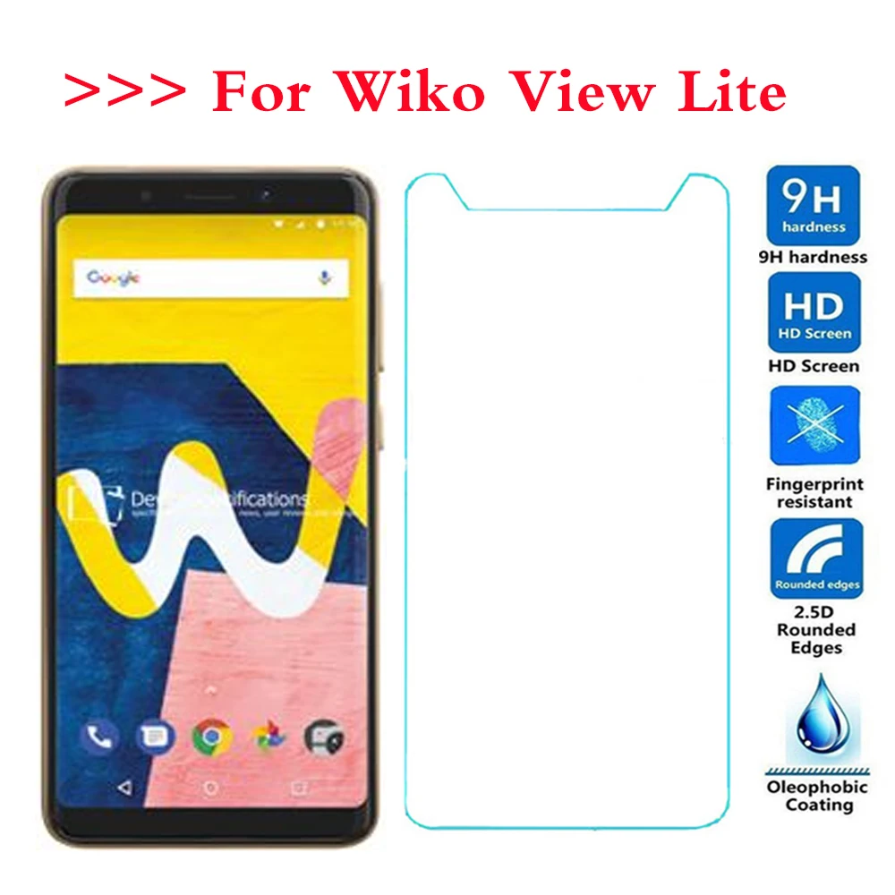 For wiko View Lite  Harry 2 Tempered Glass Protective Glass Film Explosion-proof For Wiko View Lite Screen Protector