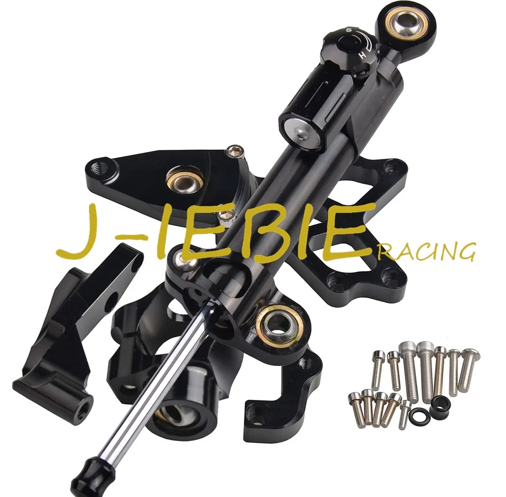 

CNC Steering Damper Stabilizer and Black Bracket Mounting For Honda CBR1000RR CBR1000 RR 2008-2014 2009 2010 2011 2012 2013