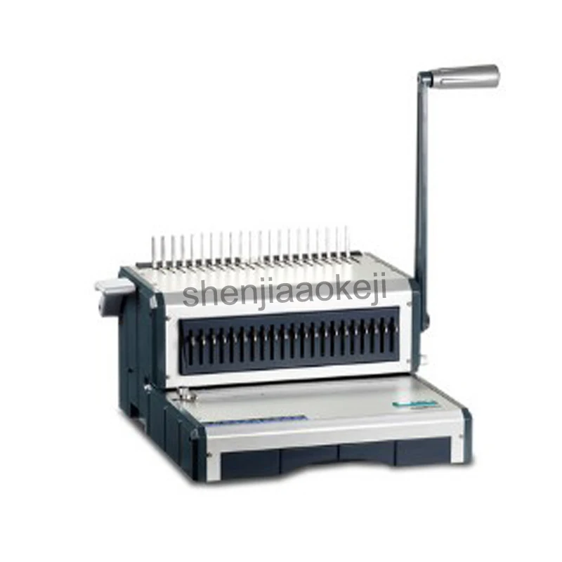 A4 Paper Binding Machine Puncher Binder 21 Holes manual Binding Machine 25 Sheets Punching 500 Sheets Binding Office Home Tools