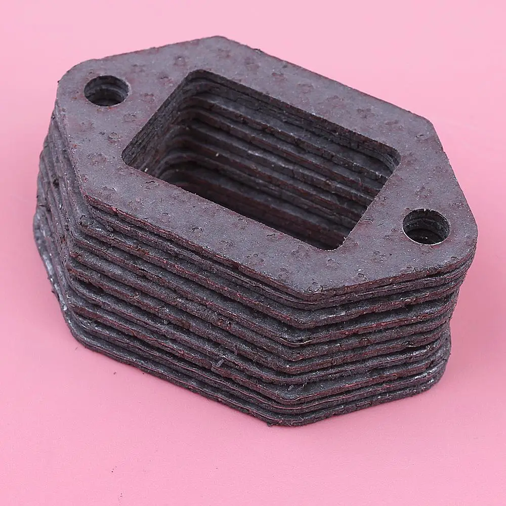 10pcs/lot Exhaust Muffler Gasket Kit For Stihl MS361 MS380 MS381 MS440 MS441 Chainsaw Replace Spare Part 1125 149 0601