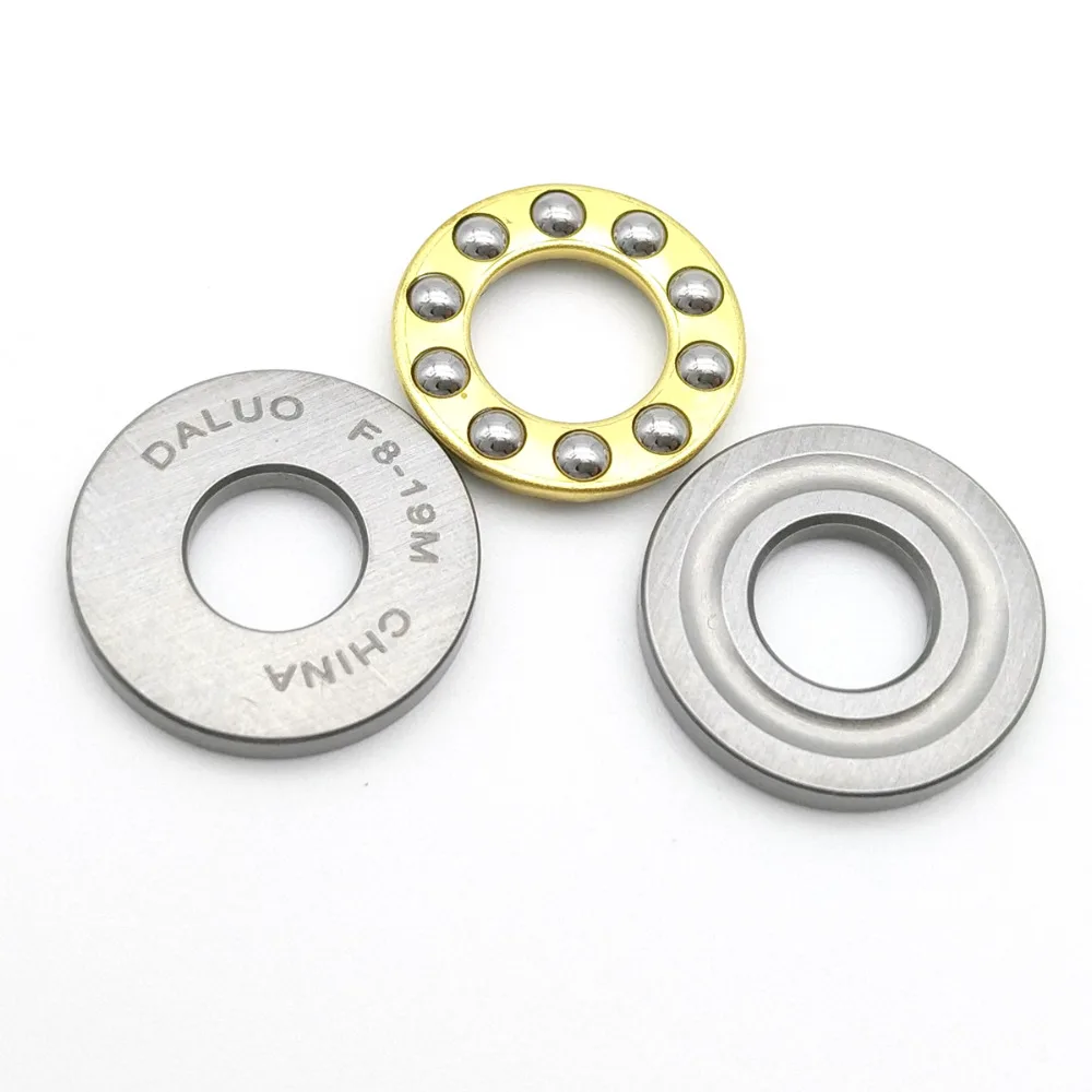 DALUO Bearings F8-16M F8-19M F8-22M 8X16X5 8X19X7 8X22X7 Thrust Ball Bearings Single Separable Direction