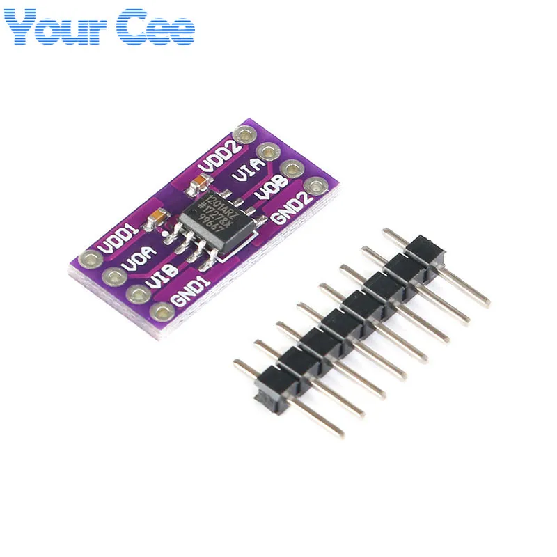 ADUM1201 Magnetic Isolator Board Module Replace Optocouplers ADUM1201ARZ SOIC 8 Isolator SPI Interface CJMCU-1201