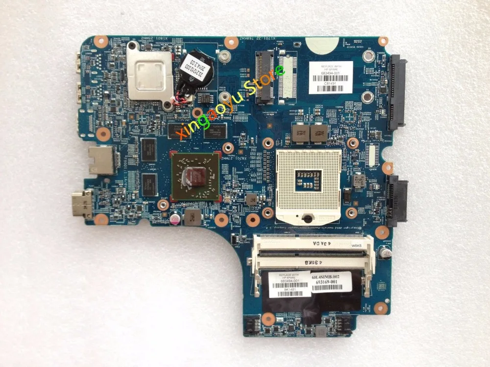 For HP For ProBook 4440s 4441s 4540s 4740s Laptop Motherboard 683494-001 693169-001 HM76 HD 7650M 2GB DDR3L 100% Tested ok