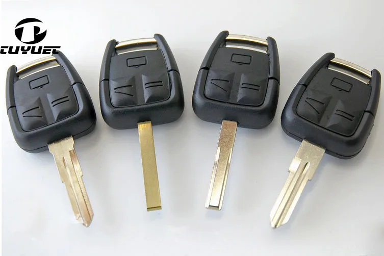 

5PCS Uncut Blade Key Blanks Case 3 Buttons for Opel Zafira Omega Vectra remote key shell without light position