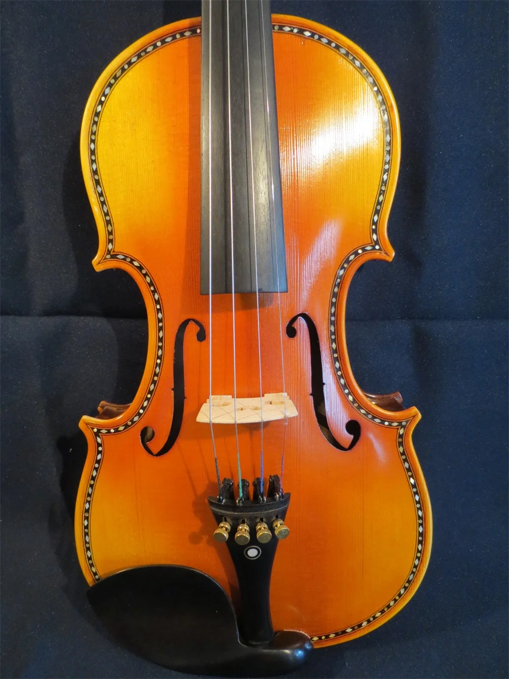 SONG Brand master violin 4/4,brid's eye curly maple wood back inlay shell #12141