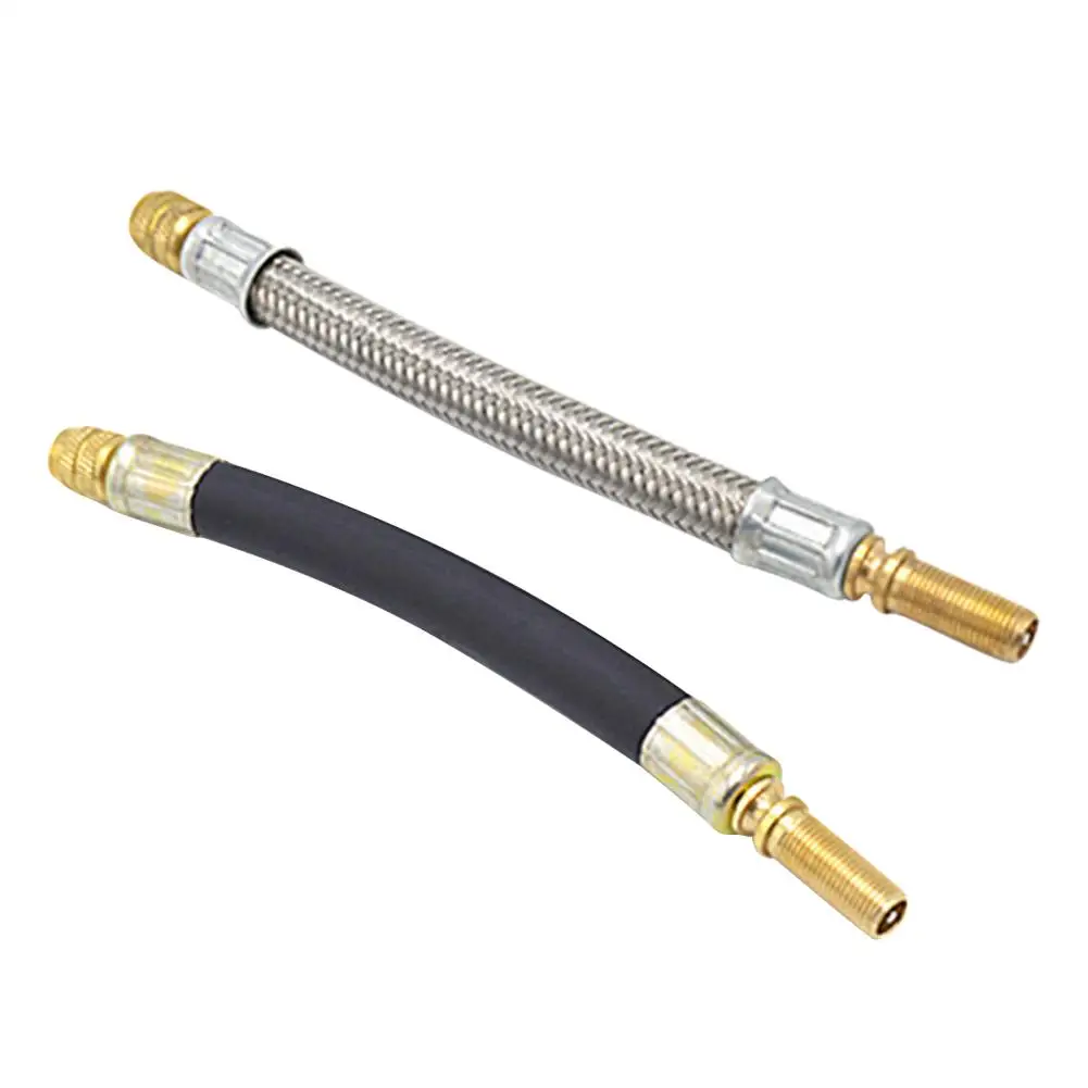 For Xiaomi Scooter M365 Stainless Steel Extended Nozzle Electric Scooter Silicone Nozzle Scooter Valve Adapter