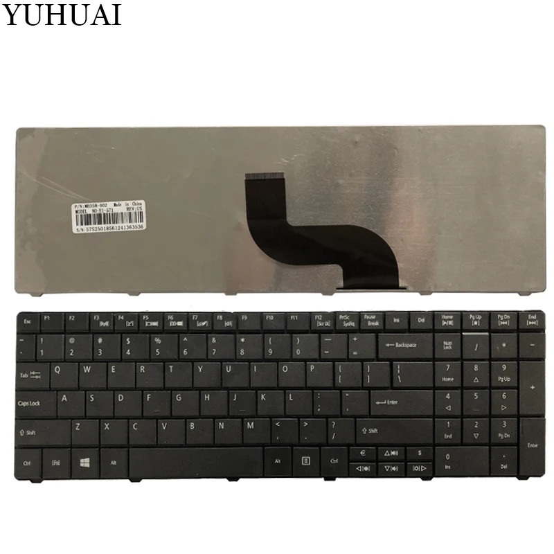 

US Keyboard for Acer TravelMate V5WC1 P253 P453 P253-E P253-M P253-MG P453-M P453-MG US Black PK130PI1B04 MP-09G33SU-6981W