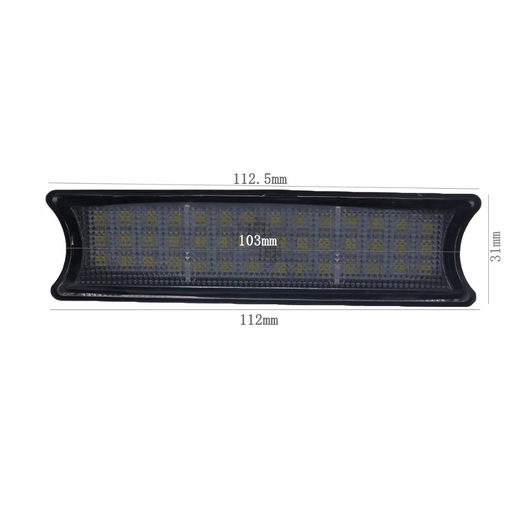 Eonstime 3pc SMD LED Interior Dome Overhead Reading Light Lamp Kit For BMW E46 98-05 M3 E83 X3 E84 X4 E86 E63 E64
