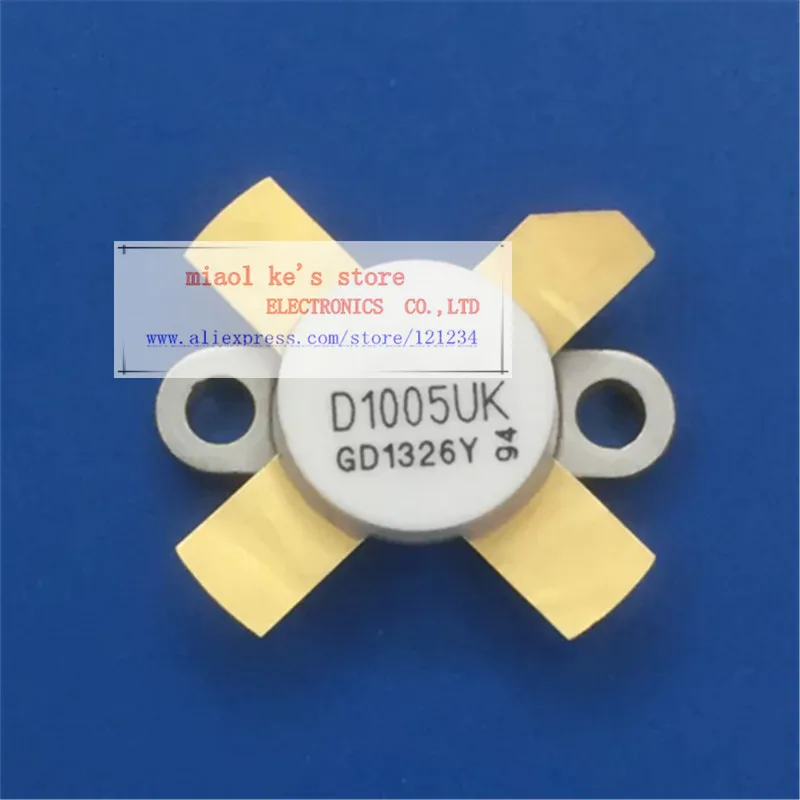 100%Original: D1005 D1005UK [ 28V-70V 20A 80W 16dB 175MHz Package code: DM ] - High quality original transistor