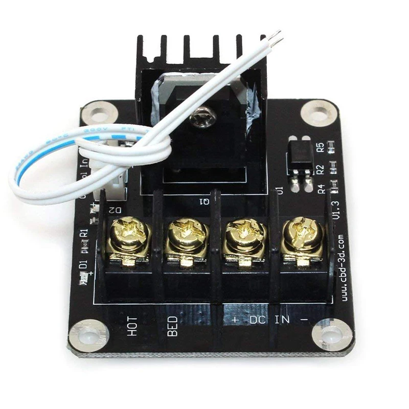 3D Printer Heated Bed Power Module High Current 20A MOSFET Upgrade RAMPS 1.4 expansion module for 3D printer