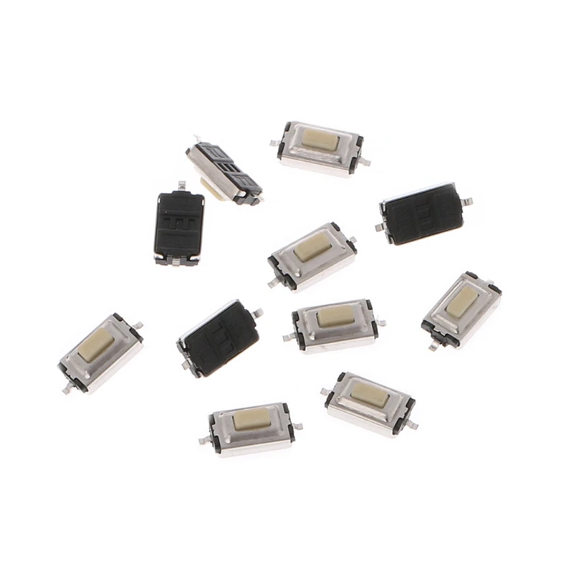 100 Pcs 3x6x2.5mm Momentary Tact SMD SMT Push Button Micro Switch 2 Pin