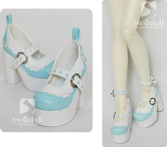 

1/4 1/3 scale BJD High-heeled shoes boots for SD doll accessories.not include doll,clothes,wig ,other accessories D2369