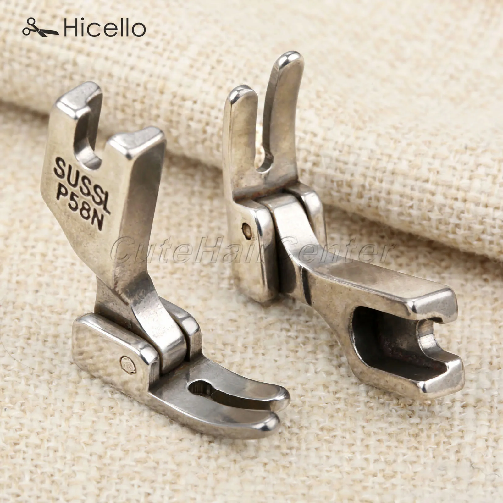 P58N presser foot Industrial Sewing Machine Presser Small Flat Lockstitch Narrow Pressure Feet Steel Hicello