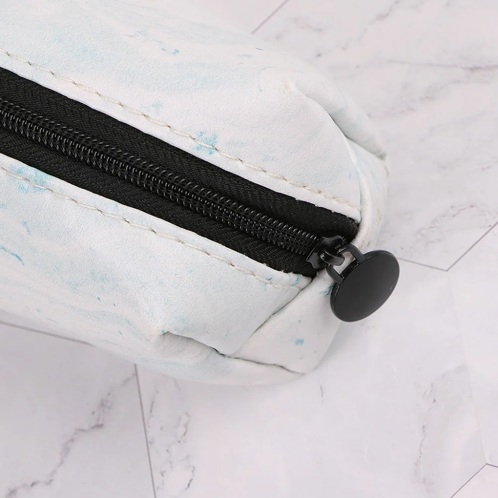 Чехол для карандашей, с мраморным рисунком