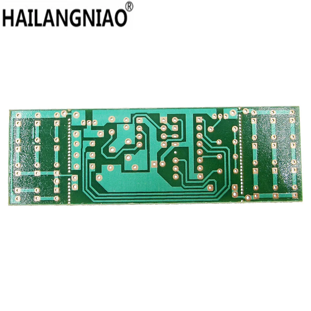 1 шт., набор для обучения NE555 + CD4017, красный, синий, двухцветные мигающие огни