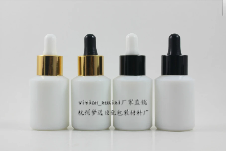 

wholesales,30ml white round dropper bottle,dropper container,essentical oil bottle,glass dropper bottle