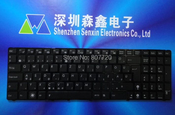 Hungarian backlit keyboard for ASUS G73 N61 N61JV N61JA N61VG N61W  G73JW N61VF G73JH G73SW black