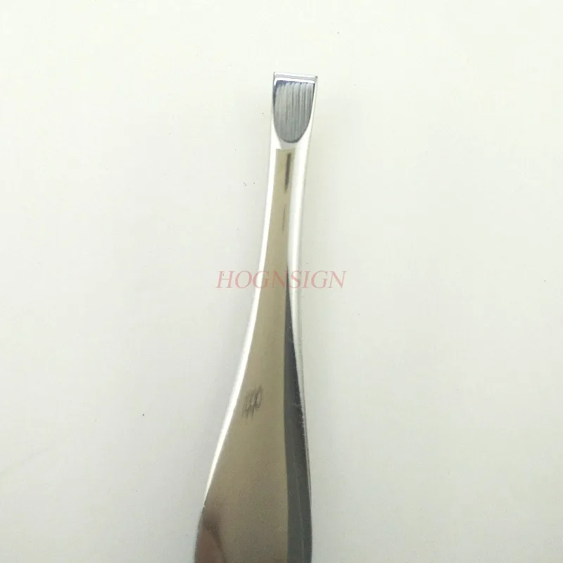 스테인레스 스틸 가짜 속눈썹 클립 눈썹 족집게 플랫 팁 족집게 메이크업 도구 헤어 리무버 디자인 얼굴 미용 도구 판매